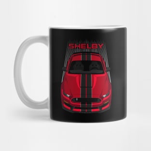 Ford Mustang Shelby GT350 2015 - 2020 - Red - Black Stripes Mug